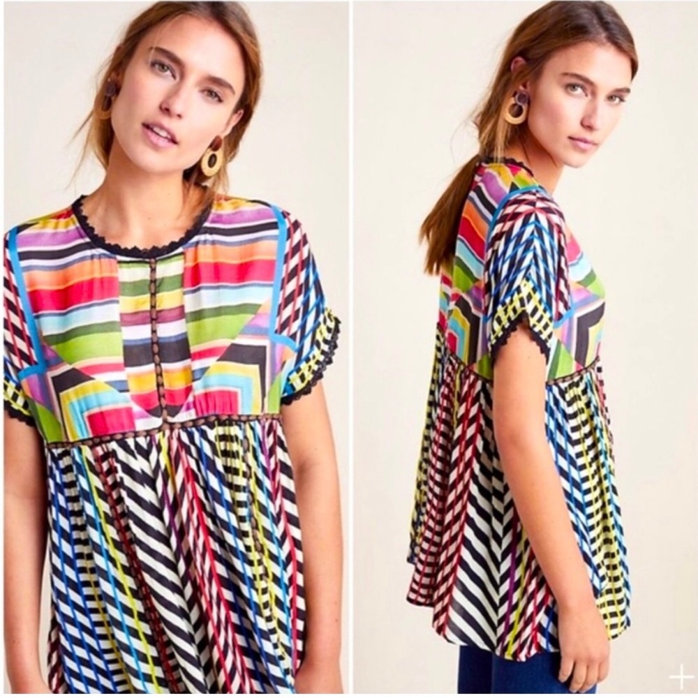 Anthropologie Kynsa Tunic XL